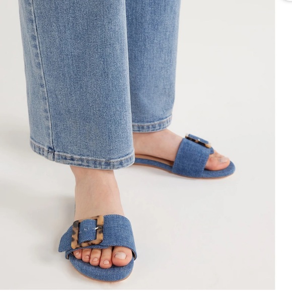 NWT Scoop Women's Buckle Slide Sandals - Picture 2 of 7